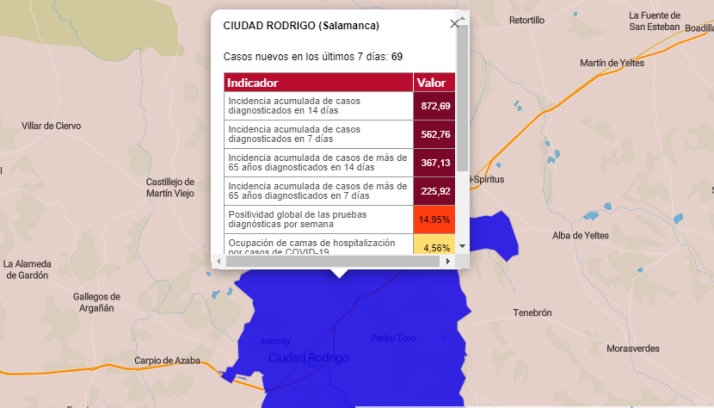 La última semana de 2021 arranca con nuevos positivos en 17 de las 54 localidades de la comarca
